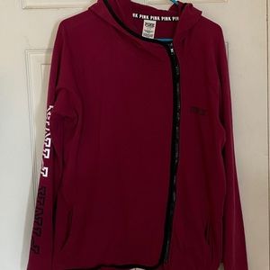 VS Pink workout zip up w/ hood